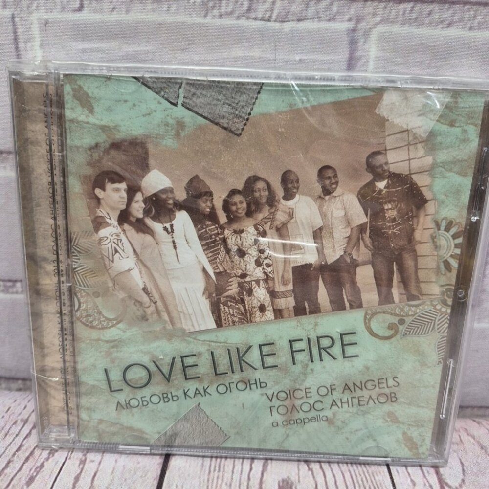 RARE The Voice of‎ Angels, Live Like Fire, Russian  A cappella CD Sealed
